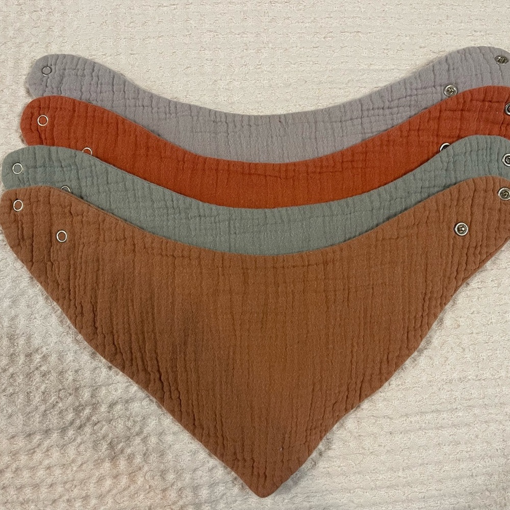 Bandana Baby Bibs Set